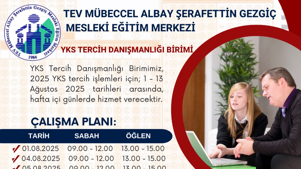 YKS TERCİH DANIŞMANLIĞI